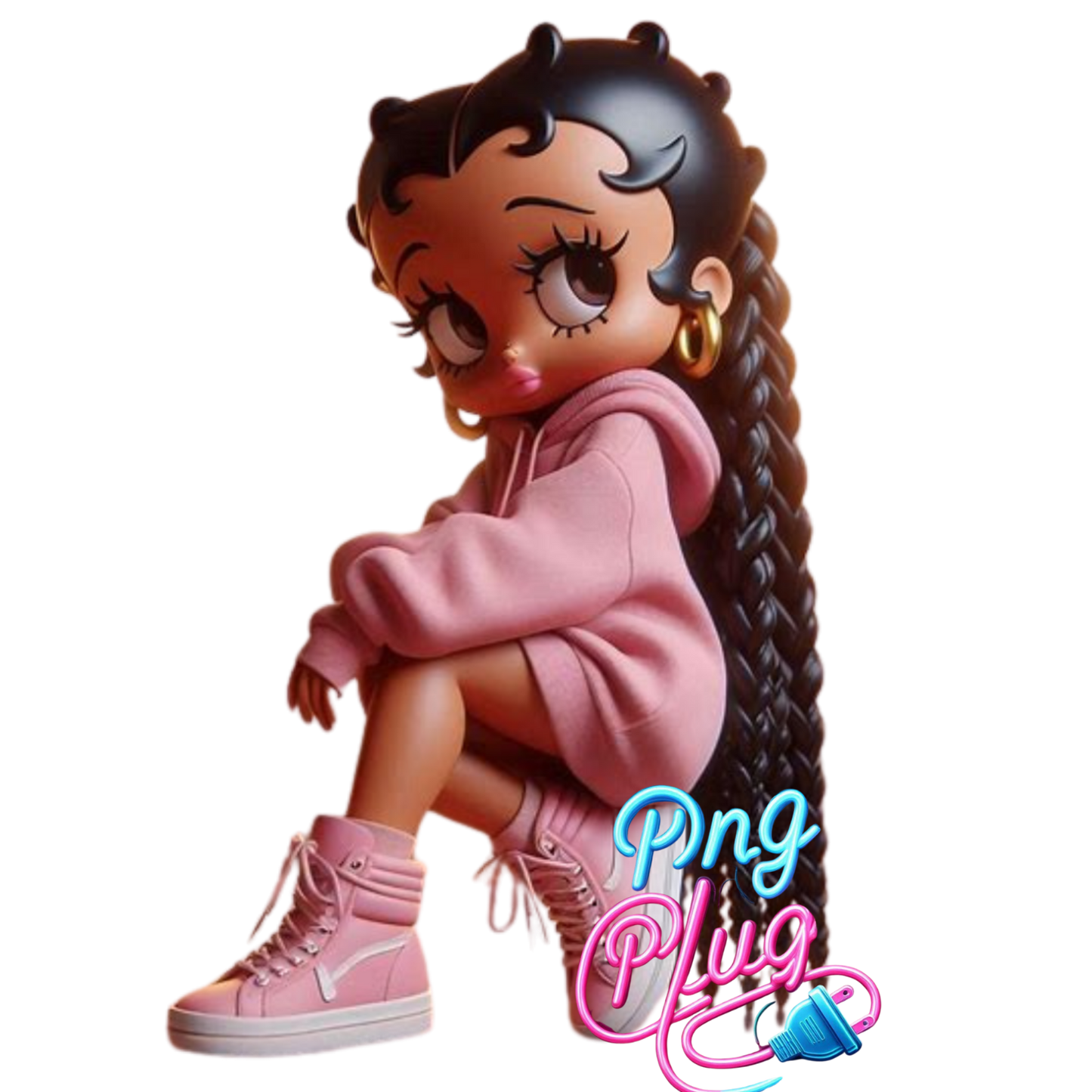 Cozy Chic Betty Boop PNG Bundle Images Digital Download