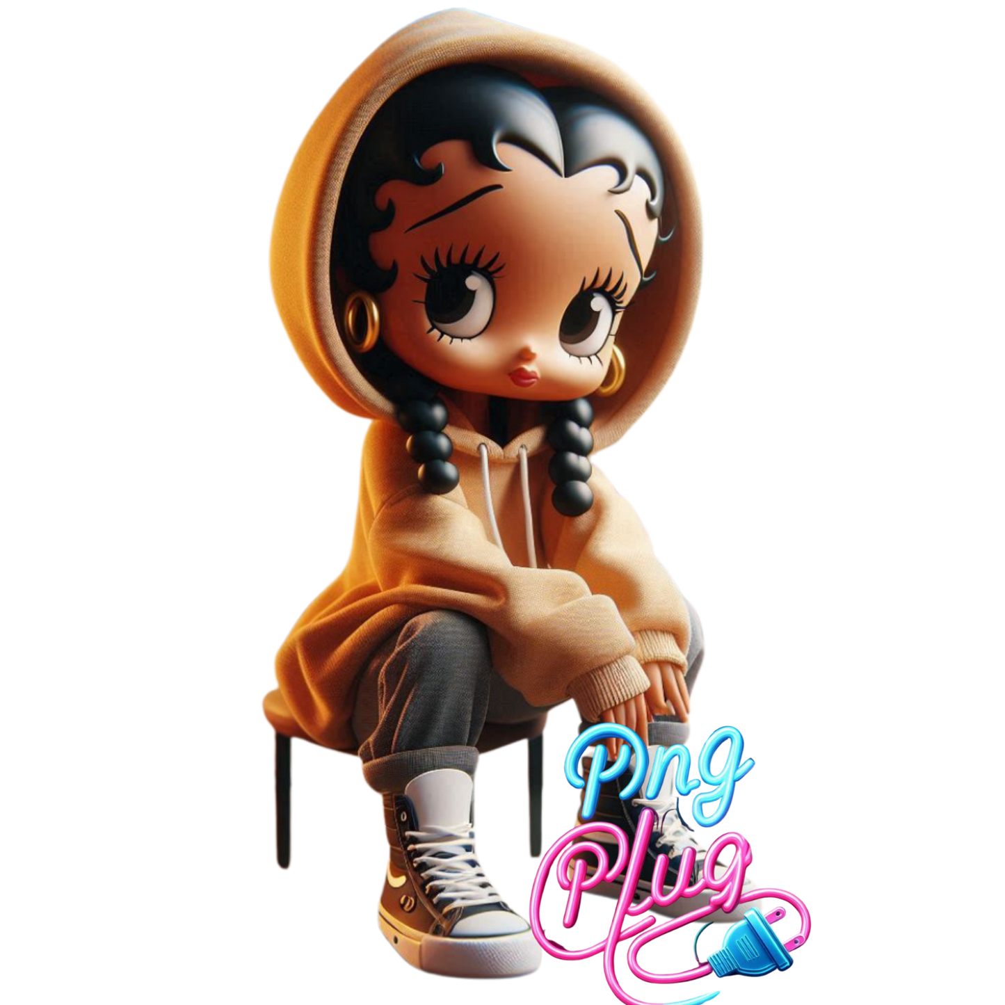 Cozy Chic Betty Boop PNG Bundle Images Digital Download
